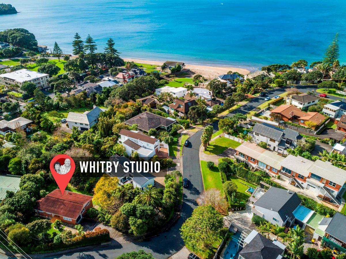 Whitby Studio - Mairangi Bay Beach Auckland Kültér fotó